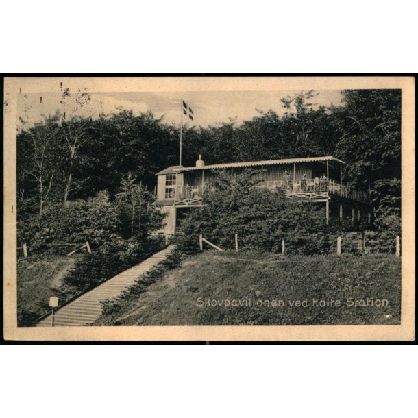 Pavillonen ved Holte Station - A.Th. Collin u/n