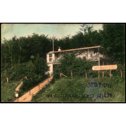 Pavillonen ved Holte Station - H. Schons Bogh. u/n