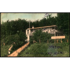 Pavillonen ved Holte Station - H. Schons Bogh. u/n