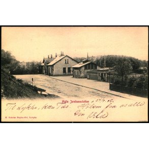 Holte Jernbanestation - H. Schous Bogh. u/n