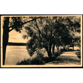 Gentofte - Parti fra S&oslash;en - Rudolf Olsen 874