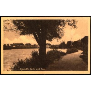 Gjentofte - Parti ved S&oslash;en - Gjentofte Bogh. 61362