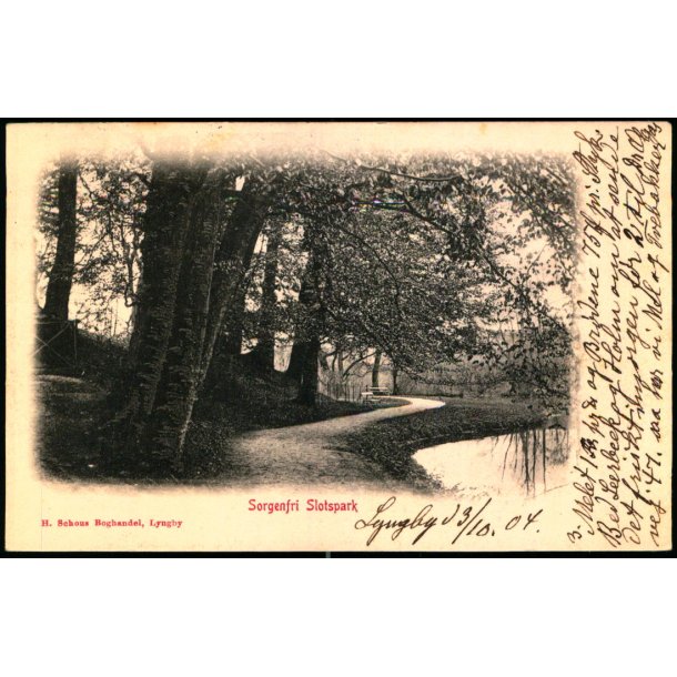 Sorgenfri Slotspark - H. Schous Bogh. u/n