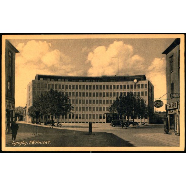 Lyngby - R&aring;dhuset - Rudolf Olsen 5698