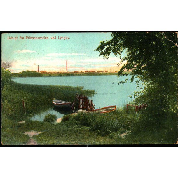 Udsigt fra Prinssesestien ved Lyngby - u/n