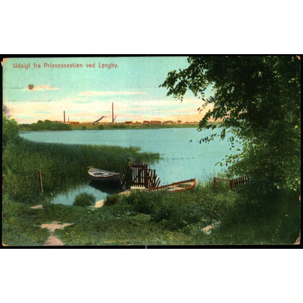 Udsigt fra Prinssesestien ved Lyngby - u/n