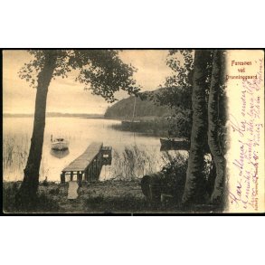 Fures&oslash;en ved Dronninggaard - H. Schous Bogh. u/n