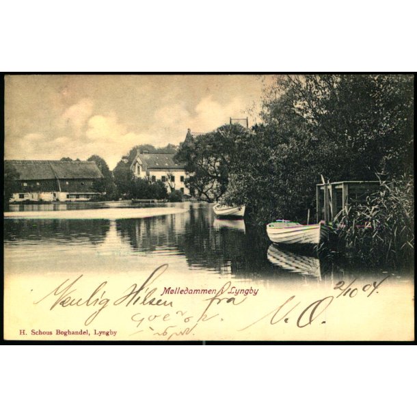 M&oslash;lledammen i Lyngby - H. Schous Bogh. u/n