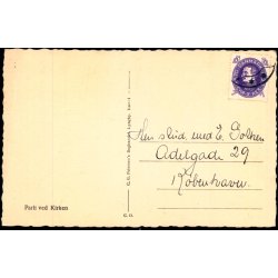 Parti ved Kirken - C.G. Petersen u/n