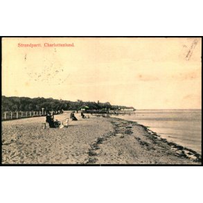 Strandparti - Charlottenlund - G.M. 2546