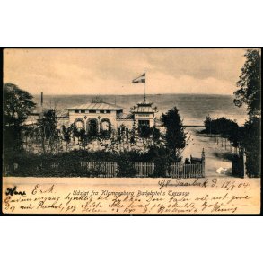 Udsigt fra Klampenborg Badehotels Terrasse - u/n