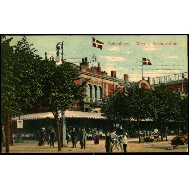 Kbenhavn - Wivels Restauration - Eneret No. 1021