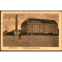 Kbenhavn - Frihedssttten og Hotel Terminus - C. &amp; G. 1021