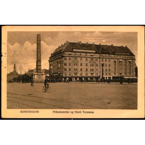 Kbenhavn - Frihedssttten og Hotel Terminus - C. & G. 1021