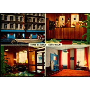 Hotel Saxohus - Saxogade 78 - 82 - Kbenhavn - Top Card 701