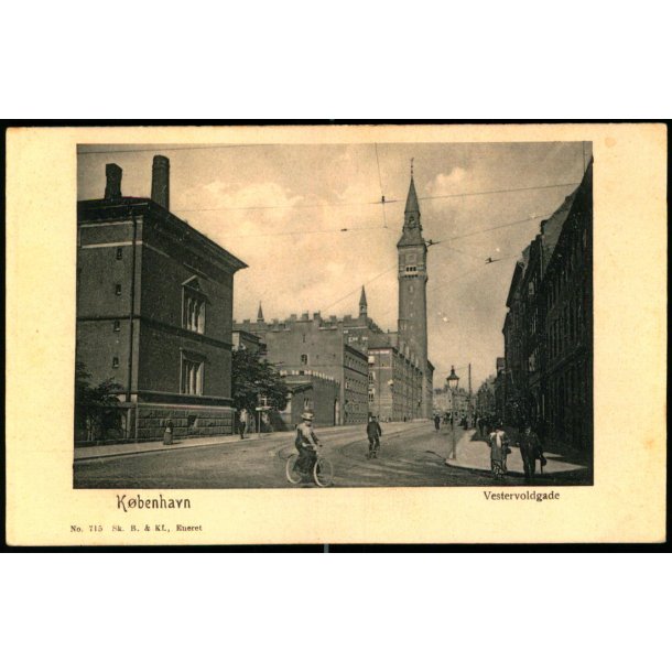 Kbenhavn - Vestervoldgade - Sk.B. &amp; Kf. 715