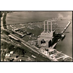 Svanemllevrket - Lystbdehavnen - Danske Studenters Roklub - Luftfoto Sylvest Jensen u/n