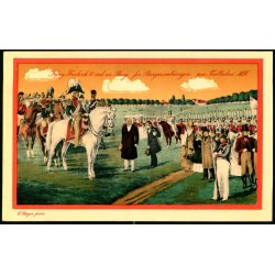 C. Bayer - Kong Frederik VI ved en Revy for Borgervbningen paa Flleden 1838 - Alex Vincent 292/26