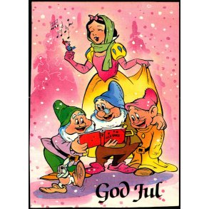 Walt Disney - God Jul - 1986 Walt Disney Company u/n