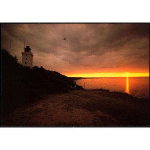 Gilleleje - Nakkehoved Fyr i Aftensol - Trojaborg Gl 10