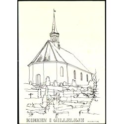 Kirken i Gilleleje - Kartonkort u/n