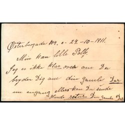 sterbrogade 104 - 24-10 - 1911 - Fotokort u/n