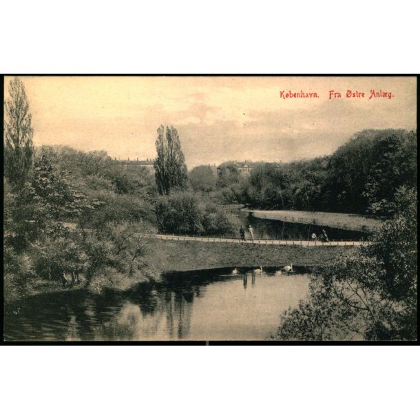 Kbenhavn - Fra stre Anlg - G.M. 3185
