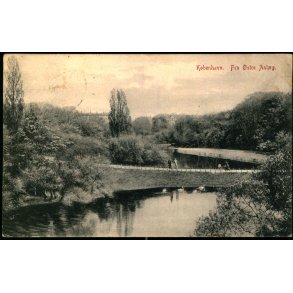 Kbenhavn - Fra stre Anlg - G.M. 3183