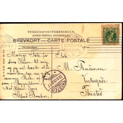 Kbenhavn - Ivar Huttfeldts Monument - Sk.B. &amp; Kf. 2160