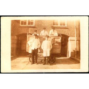 Rigshospitalet sommeren 1918 - Fotokort u/n