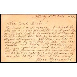 Hellerup - 23. Decbr. 1903 - Kartonkort u/n