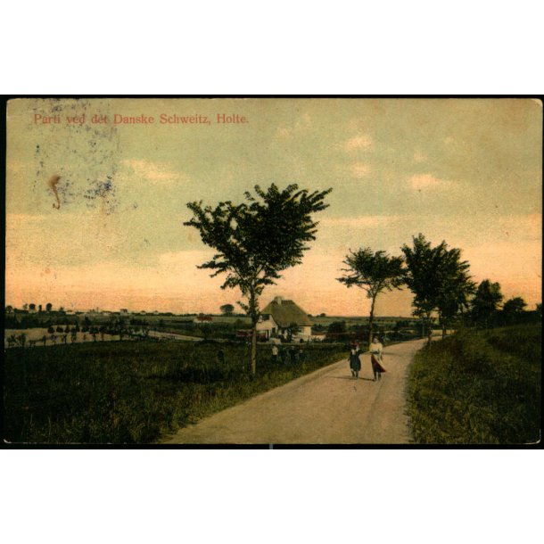 Parti ved det Danske Schweitz - Holte - G.M. 2177