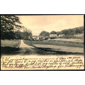 Frederiksdal set fra J&aelig;gerbakken - H. Schous Bogh. u/n