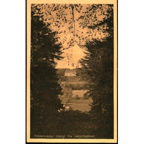 Frederiksdal - Udsigt fra J&aelig;gerbakken - Knud Henriksens Bogh. 10715