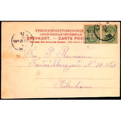 Baadebroen ved Frederiksdal - H. Schous Bogh. u/n