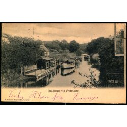 Baadebroen ved Frederiksdal - H. Schous Bogh. u/n