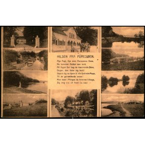 Hilsen fra Fures&oslash;en - C.G. Petersens Bogh. u/n