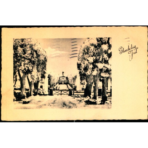 Lyngby i Sne - Gl&aelig;delig Jul - K. Lawercirtz 2122