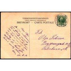 Grundtvigs H&oslash;jskole (set fra Haven) u/n