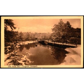 Den hvide Bro i Sorgenfri Slotspark - Knud Henriksens Bogh. u/n