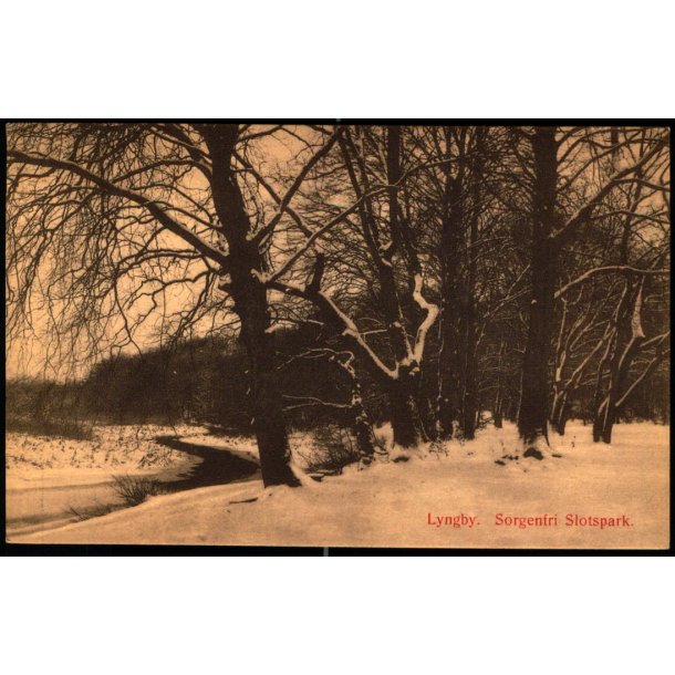 Lyngby - Sorgenfri Slotspark - Knud Henriksens Bogh. 60536