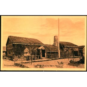 Frilandsmuseet - Stue fra N&oslash;rre Halland - Stender 34221