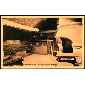 Frilandsmuseet - Stue fra N&oslash;rre Halland - Stender 34215