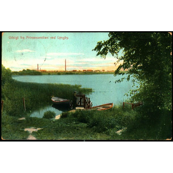 Udsigt fra Prinsessestien ved Lyngby - u/n