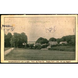 Dampbaadsfarten paa Lyngby - Fure- og Vejle-S&oslash; - u/n