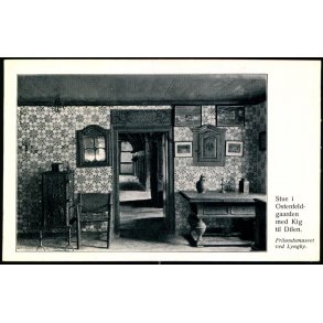 Frilandsmuseet - Stue i Ostenfeldgaarden - u/n
