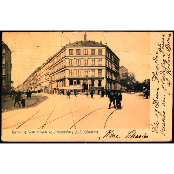 Hjrnet af Vesterbrogade og Frederiksberg Alle - Kbenhavn - Oscar K. Kulla 9673