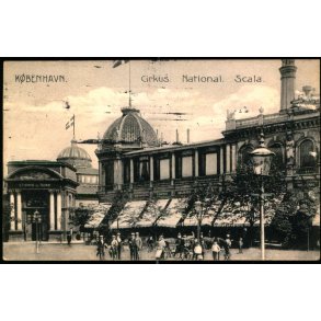 Kbenhavn - Cirkus - National - Scala - Stender 522