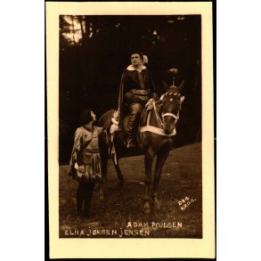 Friluftsteateret 1923 - Helligtrekongers Aften - Adam Poulsen & Elna Jrgen Jensen - Ida & Gustav Krogh u/n