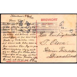 Strandvejen ved Hvid&oslash;re - Stender. 3199